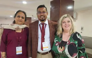 Anshu Srivastava and Helen Evans