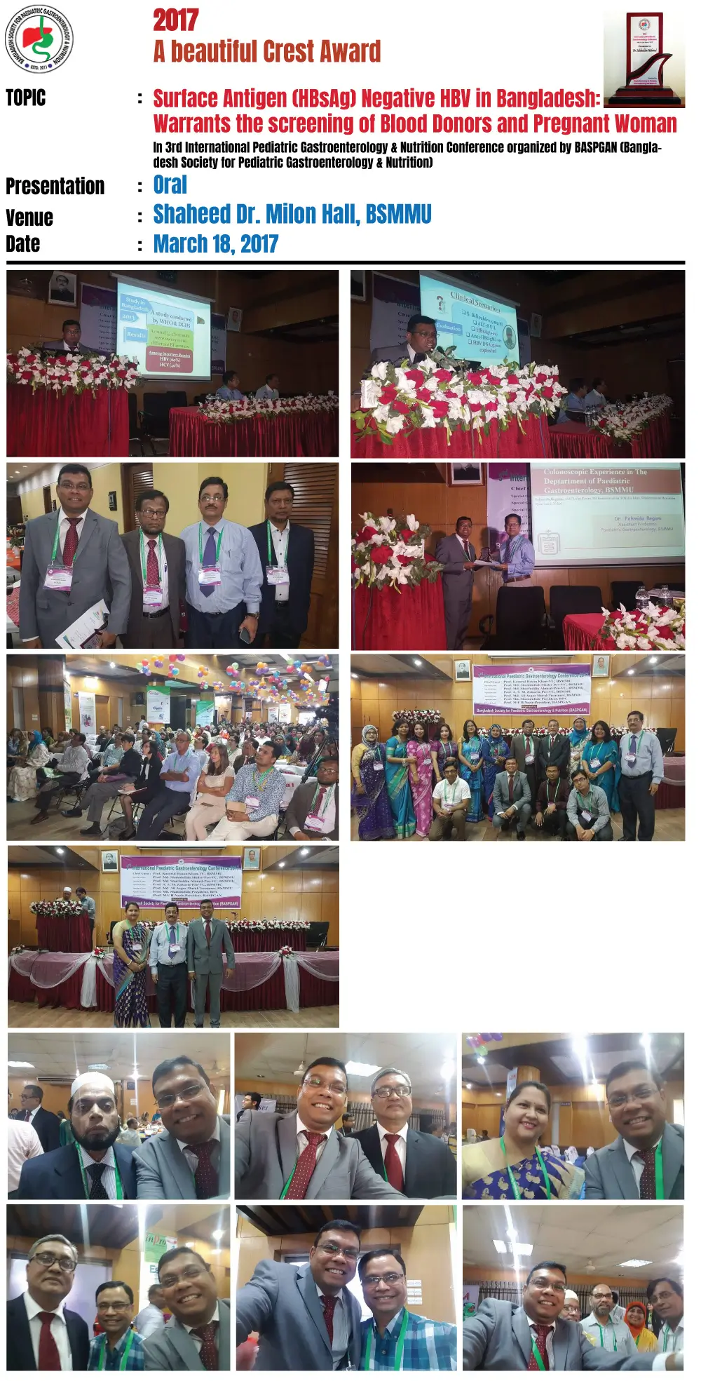 BASPGAN Seminar 2017