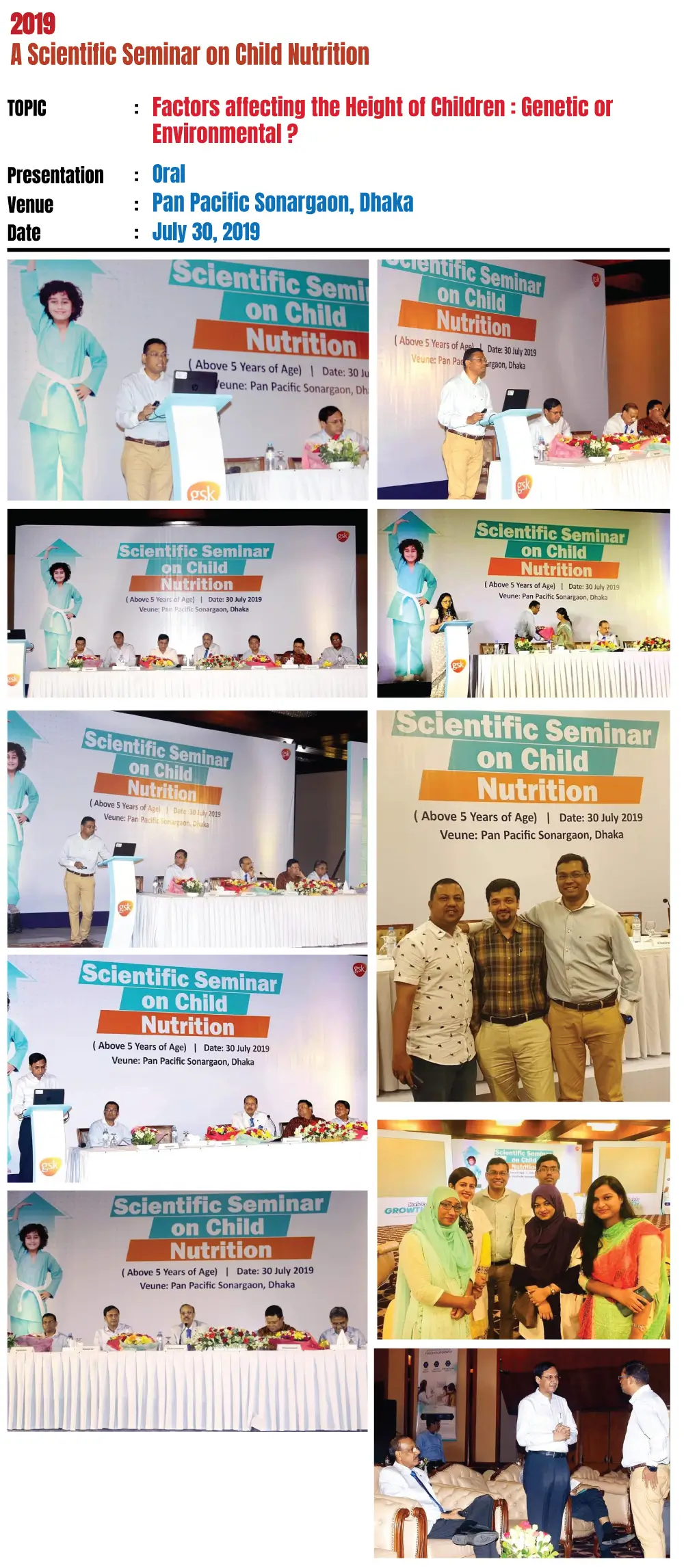 Child
                                            Nutrition Scientific Seminar