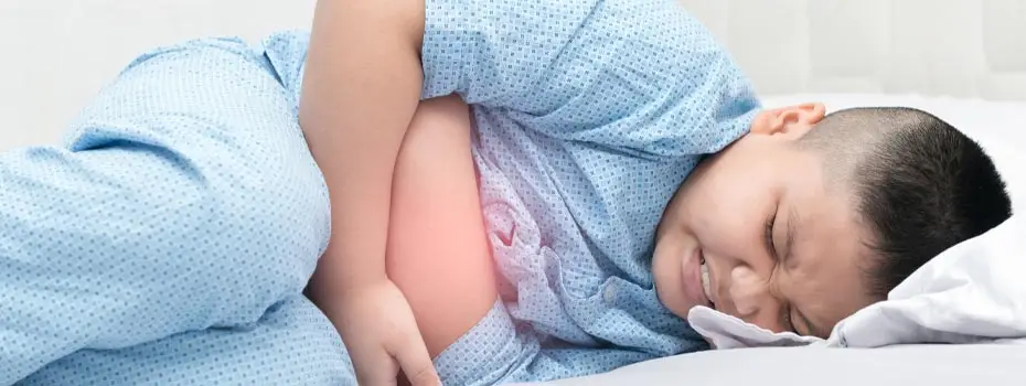 Common symptoms of fatty liver disease in children