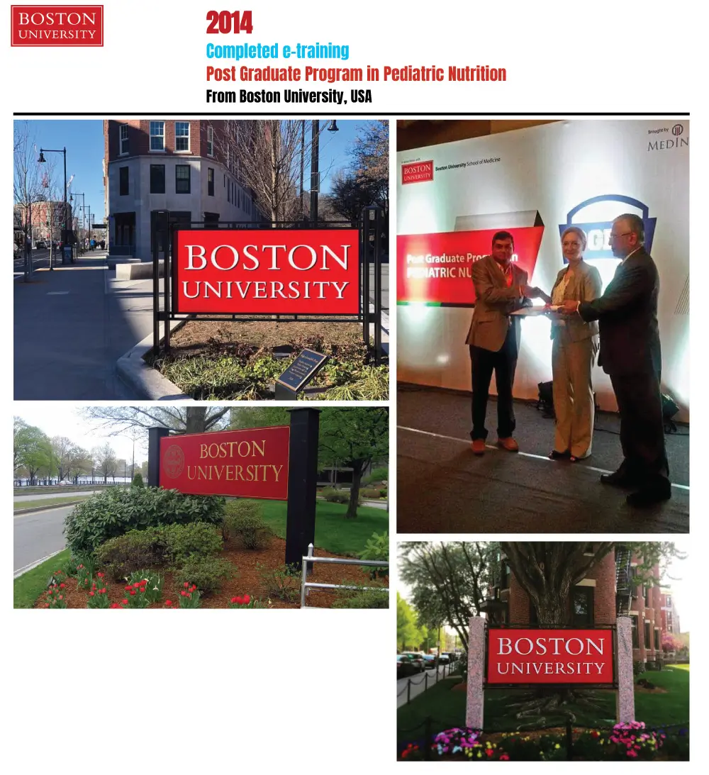 Post Graduate Program in Pediatric Nutrition 2014