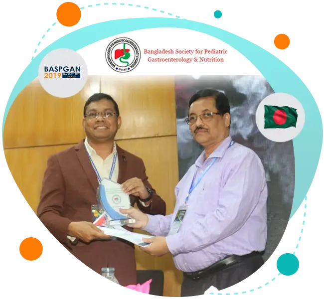 BASPGAN oral presenter award - Prof. Dr. Salahuddin Mahmud