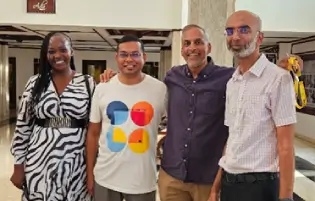 Nikhil Thapar and Ahmed Laving