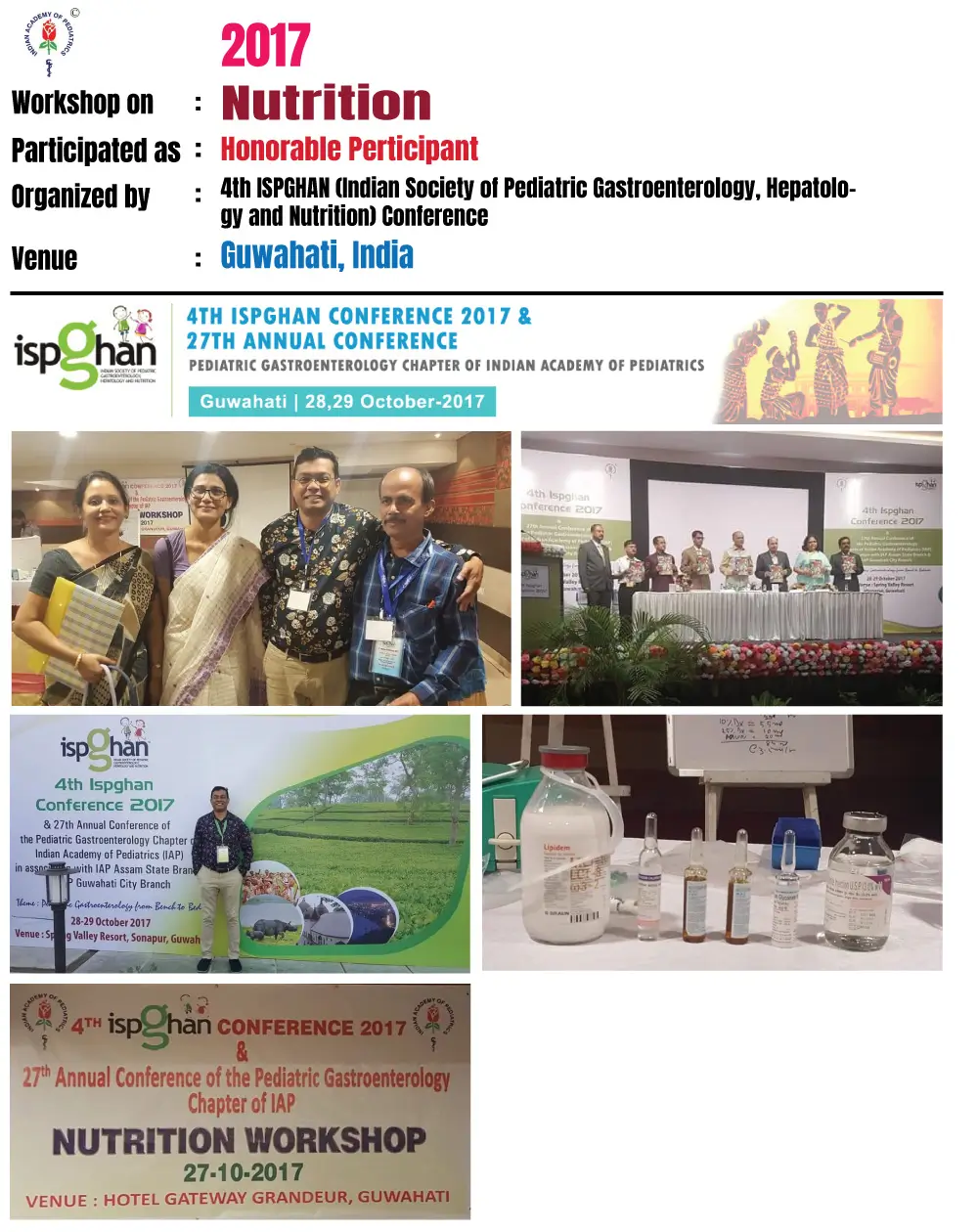 Nutrition Workshop Guwahati 2017