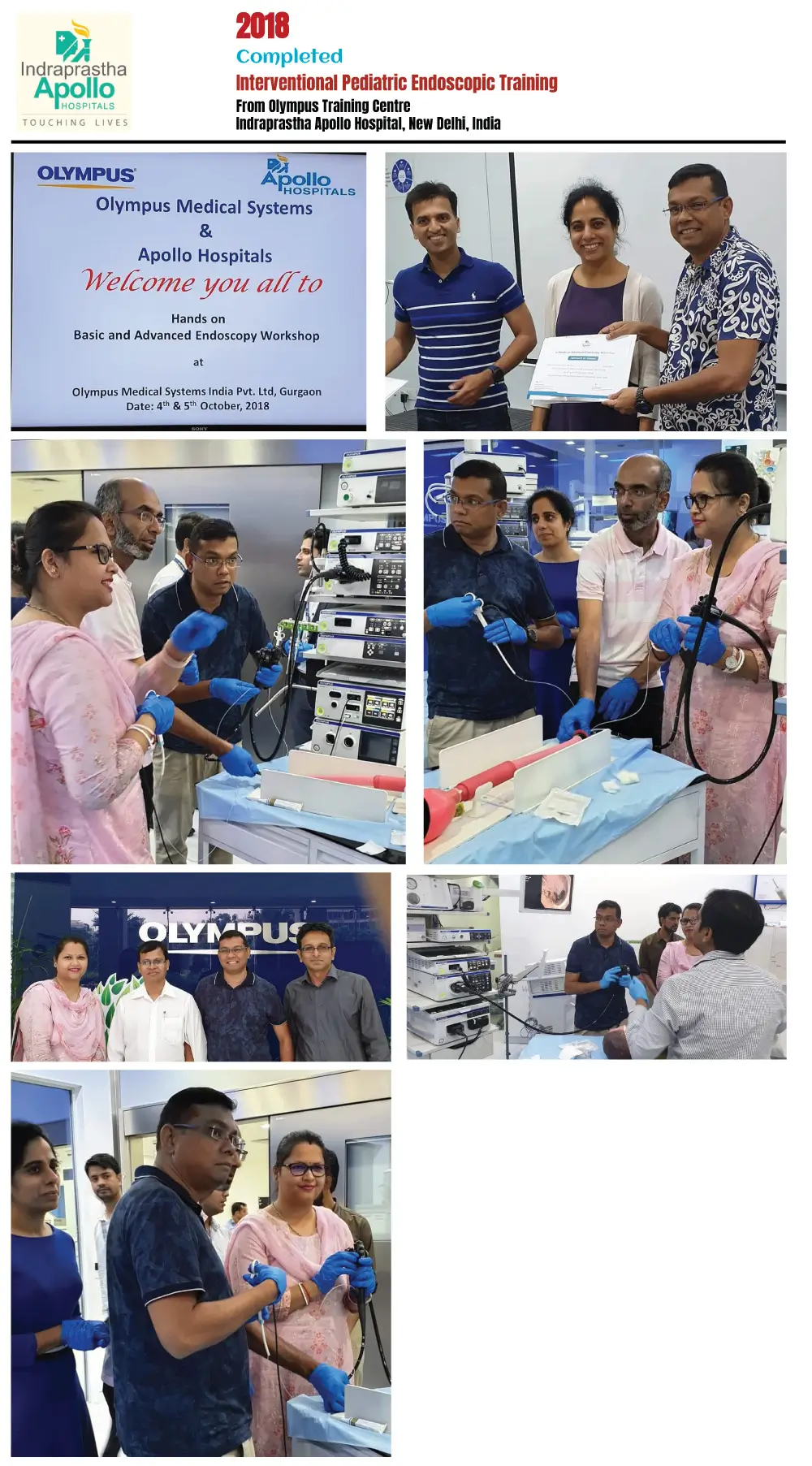 Interventional
                                            Pediatric Endoscopic Training 2018